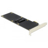 Delock PCI Express x1 Karte für 2 x SATA HDD / SSD