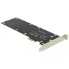 Delock PCI Express x1 Karte für 2 x SATA HDD / SSD