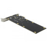 Delock PCI Express x1 Karte für 2 x SATA HDD / SSD
