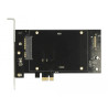 Delock PCI Express x1 Karte für 2 x SATA HDD / SSD