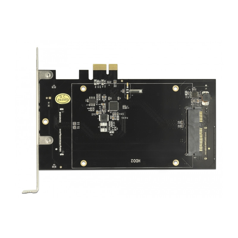 Delock PCI Express x1 Karte für 2 x SATA HDD / SSD
