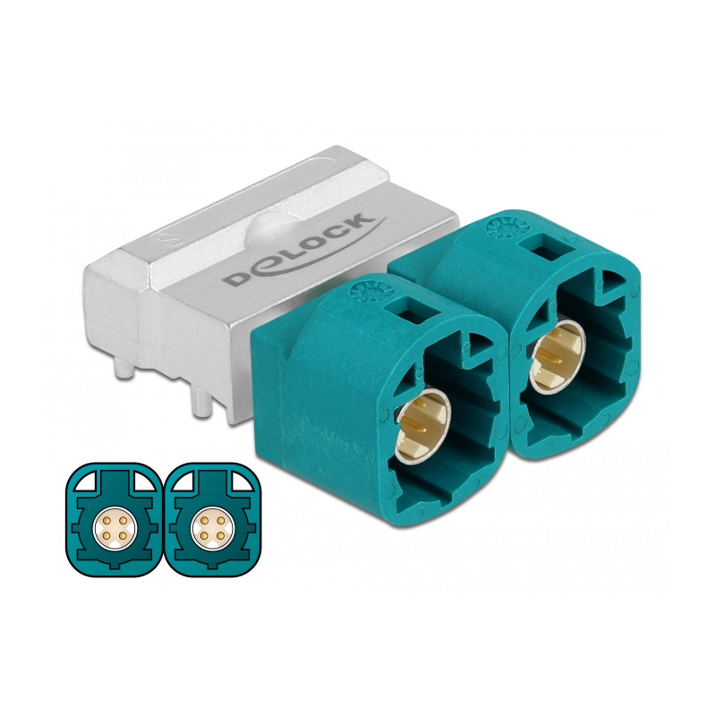 Delock HSD Z Stecker 2 x PCB