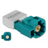Delock HSD Z Stecker +2 Power Pins PCB