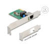 Delock PCI Express x1 Netzwerkkarte Gigabit LAN 1 x RJ45 RTL8111