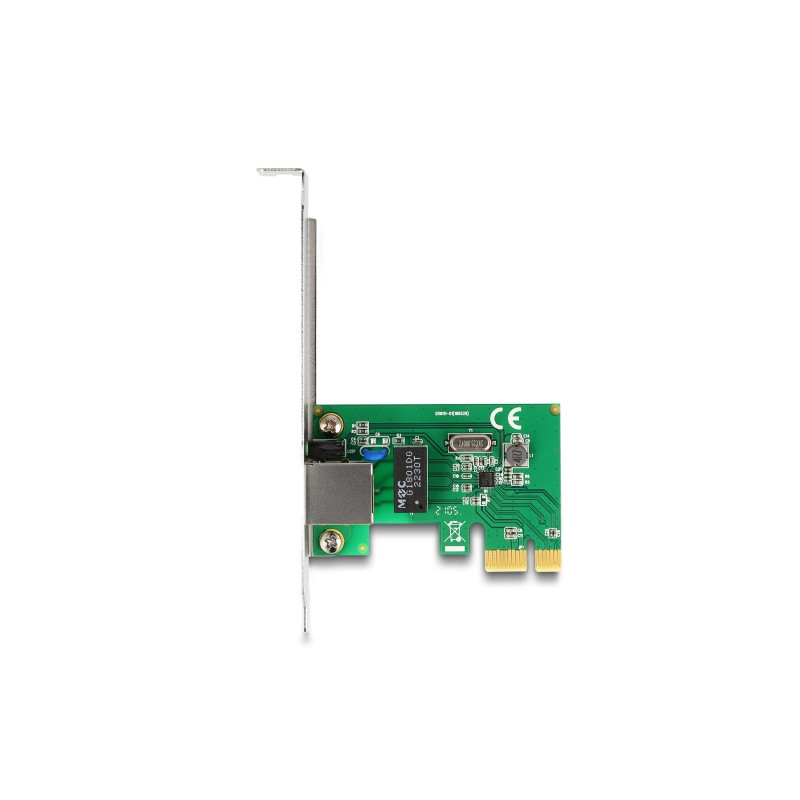 Delock PCI Express x1 Netzwerkkarte Gigabit LAN 1 x RJ45 RTL8111