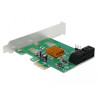 Delock 4 Port SATA PCI Express x1 Karte