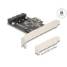 Delock PCI Express x1 Karte zu 2 x intern USB 5 Gbps Pfostenstecker