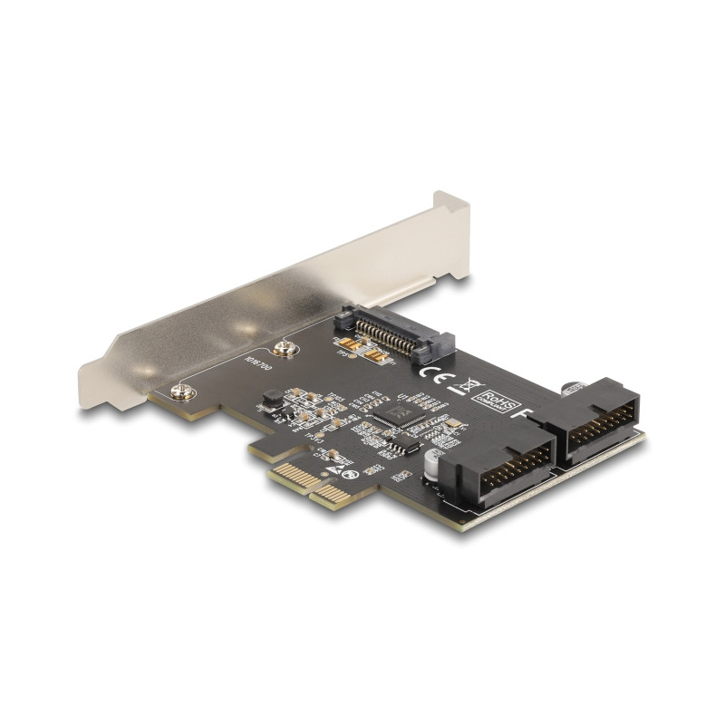 Delock PCI Express x1 Karte zu 2 x intern USB 5 Gbps Pfostenstecker