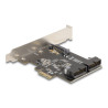 Delock PCI Express x1 Karte zu 2 x intern USB 5 Gbps Pfostenstecker