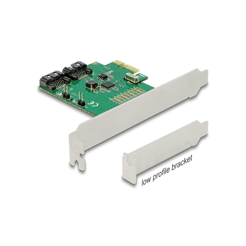 Delock 2 Port SATA PCI Express x1 Karte mit RAID