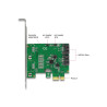 Delock 2 Port SATA PCI Express x1 Karte mit RAID