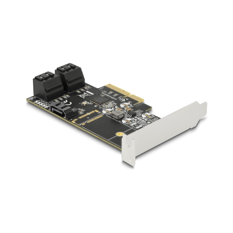 Delock 5 Port SATA PCI Express x4 Karte - Low Profile Formfaktor