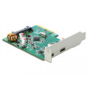 Delock PCI Express x4 Karte zu 2 x extern USB 10 Gbps USB Type-C™ Buchse