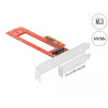 Delock PCI Express x4 Karte zu 1 x M.3 / NF1 Slot - Low Profile Formfaktor