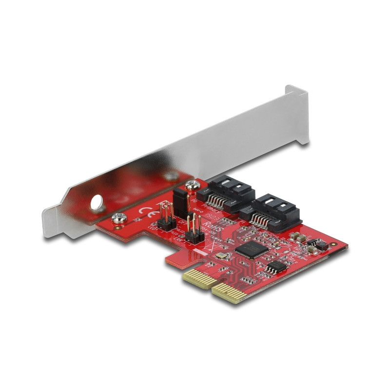 Delock 2 Port SATA PCI Express x2 Karte mit RAID 1 - Spiegelung bestehender Daten
