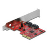 Delock 2 Port SATA PCI Express x2 Karte mit RAID 1 - Spiegelung bestehender Daten