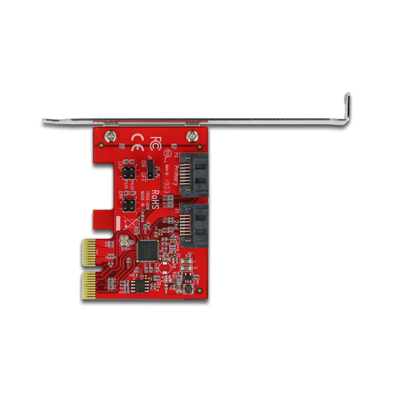 Delock 2 Port SATA PCI Express x2 Karte mit RAID 1 - Spiegelung bestehender Daten