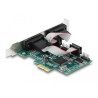 Delock PCI Express x1 Karte zu 4 x Seriell RS-232