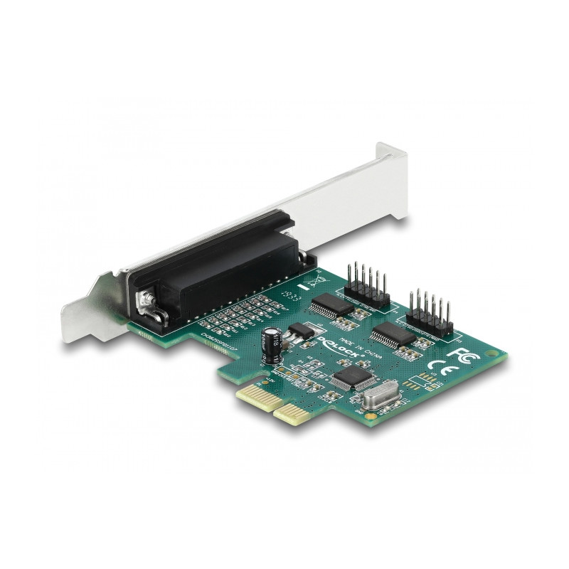 Delock PCI Express x1 Karte zu 2 x Seriell RS-232 + 1 x Parallel IEEE1284