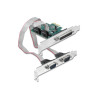 Delock PCI Express x1 Karte zu 2 x Seriell RS-232 + 1 x Parallel IEEE1284