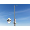 Delock 5G 3,3 - 3,8 GHz Antenne N Buchse 8 dBi 50 cm omnidirektional starr outdoor grau