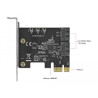 Delock 2 Port SATA PCI Express x1 Karte - Low Profile Formfaktor