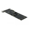 Delock PCI Express x2 Karte für 4 x SATA HDD / SSD RAID