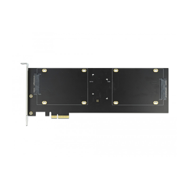 Delock PCI Express x2 Karte für 4 x SATA HDD / SSD RAID