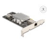 Delock PCI Express x4 Netzwerkkarte 10 Gigabit LAN 1 x RJ45 mit PoE+ IOI