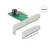Delock PCI Express x4 Karte zu 1 x intern SFF-8643 NVMe - Low Profile Formfaktor