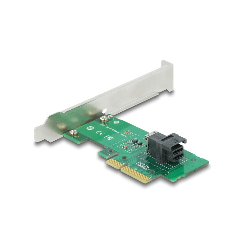 Delock PCI Express x4 Karte zu 1 x intern SFF-8643 NVMe - Low Profile Formfaktor