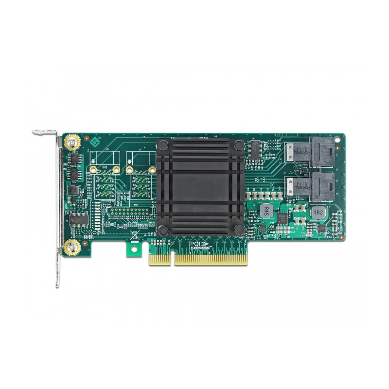 Delock PCI Express x8 Karte zu 2 x intern SFF-8643 NVMe - Low Profile Formfaktor