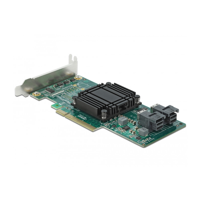 Delock PCI Express x8 Karte zu 2 x intern SFF-8643 NVMe - Low Profile Formfaktor