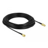 Delock Antennenkabel SMA Stecker zu SMA Buchse LMR/CFD100 15 m low loss