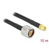 Delock Antennenkabel N Stecker zu SMA Stecker LMR/CFD300 10 m low loss