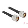 Delock Antennenkabel N Stecker zu N Stecker LMR/CFD300 1 m low loss