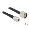 Delock Antennenkabel N Stecker zu N Buchse LMR/CFD300 3 m low loss