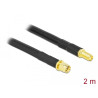 Delock Antennenkabel SMA Stecker zu SMA Buchse LMR/CFD300 2 m low loss