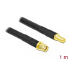 Delock Antennenkabel RP-SMA Stecker zu RP-SMA Buchse LMR/CFD300 1 m low loss