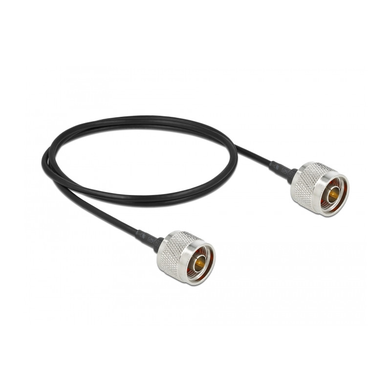 Delock Antennenkabel N Stecker zu N Stecker LMR/CFD100 1 m low loss