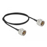 Delock Antennenkabel N Stecker zu N Stecker LMR/CFD100 1 m low loss