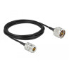 Delock Antennenkabel N Stecker zu N Buchse LMR/CFD100 3 m low loss