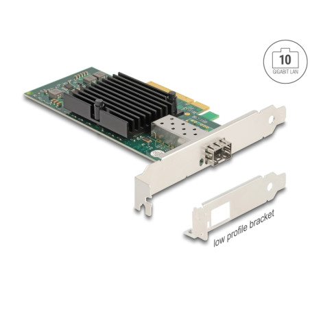 Delock PCI Express x8 Netzwerkkarte 10 Gigabit LAN 1 x SFP+ i82599