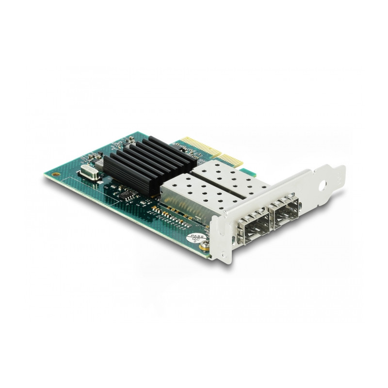 Delock PCI Express x4 Netzwerkkarte Gigabit LAN 2 x SFP i82576