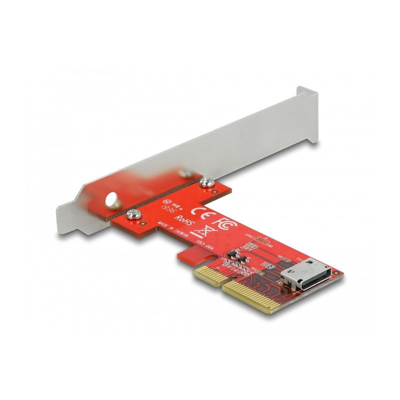 Delock PCI Express x4 Karte zu 1 x intern OCuLink SFF-8612 - Low Profile Formfaktor