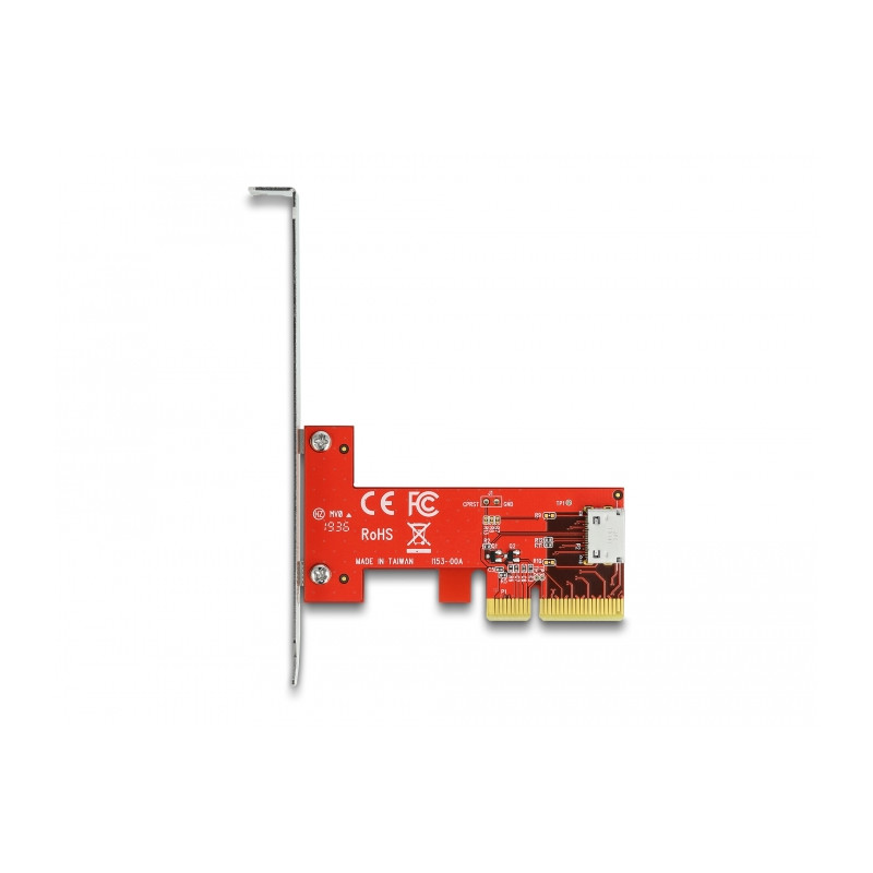 Delock PCI Express x4 Karte zu 1 x intern OCuLink SFF-8612 - Low Profile Formfaktor