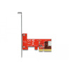 Delock PCI Express x4 Karte zu 1 x intern OCuLink SFF-8612 - Low Profile Formfaktor