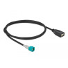Delock Kabel HSD Z Stecker zu USB 2.0 Typ-A Buchse 1 m Premium