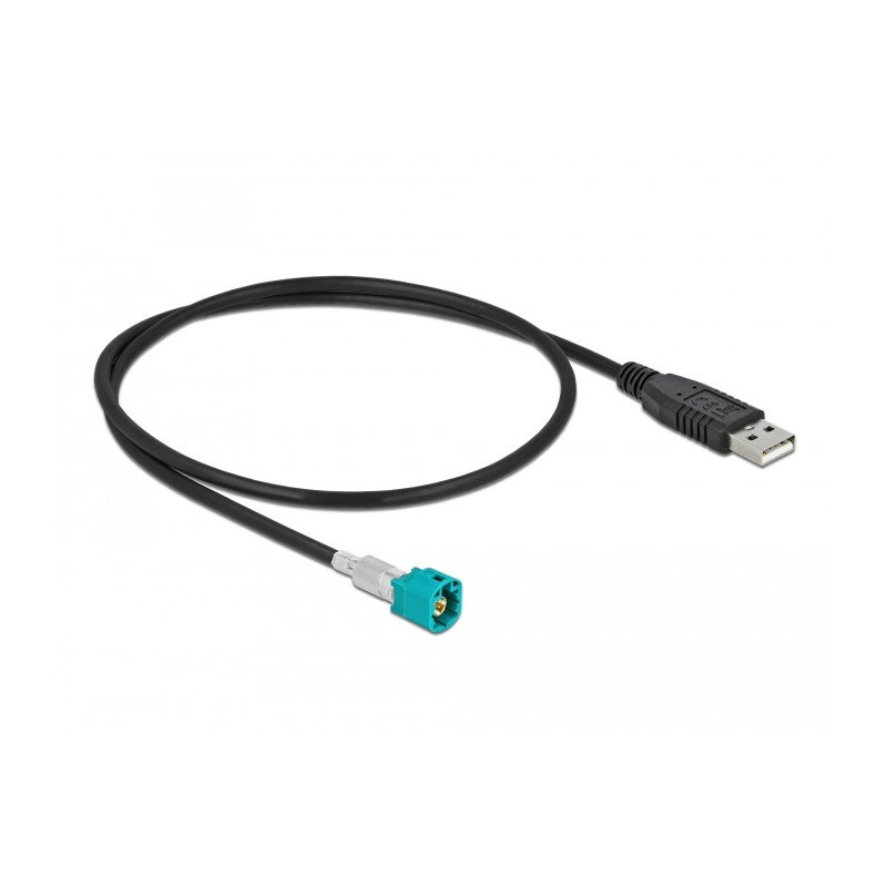 Delock Kabel HSD Z Stecker zu USB 2.0 Typ-A Stecker 0,5 m