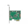 Delock PCI Express x1 Karte zu 2 x extern USB 5 Gbps USB Type-C™ Buchse